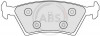 A.B.S. 38381 - Bremsbelagsatz, Scheibenbremse