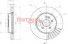 METZGER 6110480 - Bremsscheibe