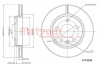 METZGER 6110096 - Bremsscheibe