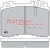 METZGER 1170374 - Bremsbelagsatz, Scheibenbremse