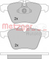 METZGER 1170126 - Bremsbelagsatz, Scheibenbremse