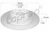 TOPRAN 401403 - Bremsscheibe