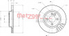 METZGER 6110207 - Bremsscheibe