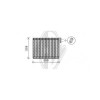 DIEDERICHS DCV1105 - Verdampfer, Klimaanlage