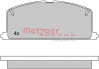 METZGER 1170327 - Bremsbelagsatz, Scheibenbremse