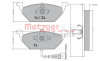 METZGER 1170002 - Bremsbelagsatz, Scheibenbremse