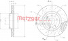 METZGER 6110393 - Bremsscheibe