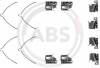 A.B.S. 1269Q - Zubehörsatz, Scheibenbremsbelag