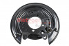 METZGER 6115244 - Spritzblech, Bremsscheibe