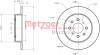 METZGER 6110400 - Bremsscheibe