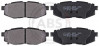 A.B.S. 37670 - Bremsbelagsatz, Scheibenbremse