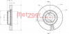 METZGER 6110280 - Bremsscheibe