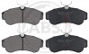 A.B.S. 36740 - Bremsbelagsatz, Scheibenbremse