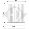 DIEDERICHS DCI0089 - Filter, Innenraumluft