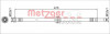 METZGER 4111773 - Bremsschlauch