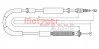 METZGER 12.0722 - Seilzug, Feststellbremse