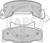 A.B.S. 38214 - Bremsbelagsatz, Scheibenbremse