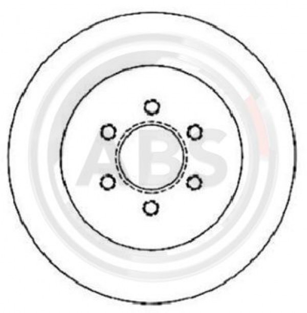 A.B.S. 16721 - Bremsscheibe