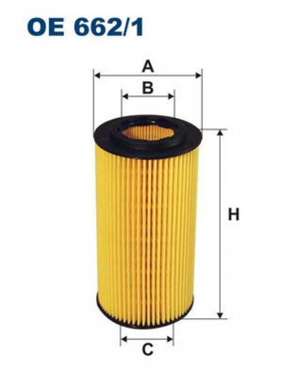 FILTRON OE662/1 - Ölfilter