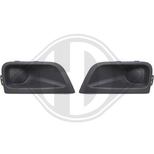 DIEDERICHS 4014846 - Blende, Stoßfänger