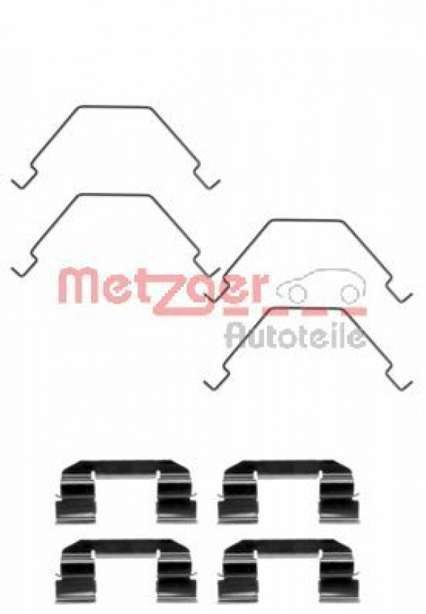 METZGER 109-1292 - Zubehörsatz, Scheibenbremsbelag