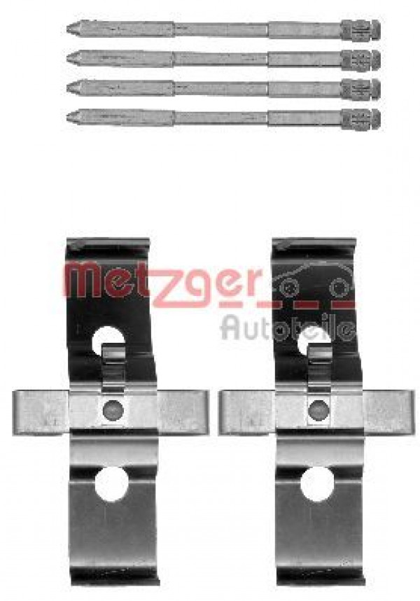 METZGER 109-1796 - Zubehörsatz, Scheibenbremsbelag