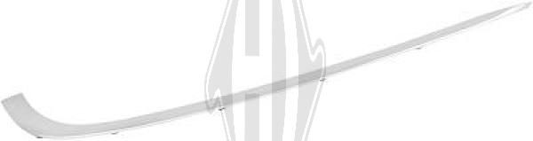 DIEDERICHS 1242268 - Zier-/Schutzleiste, Stoßfänger