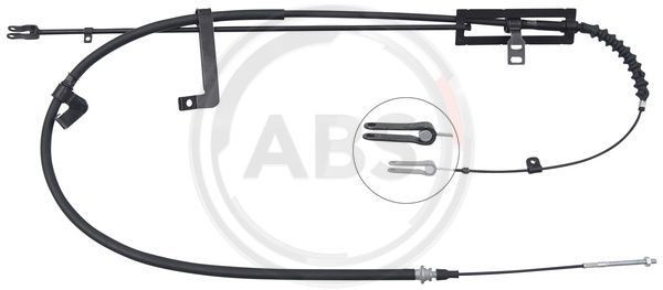 A.B.S. K17552 - Seilzug, Feststellbremse