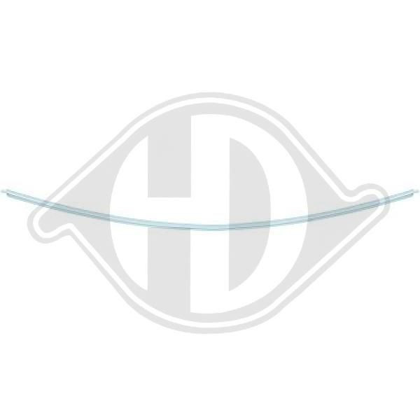 DIEDERICHS 1807766 - Zier-/Schutzleiste, Stoßfänger