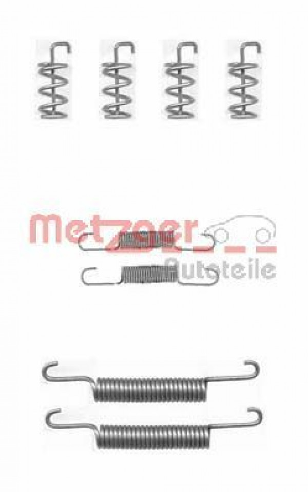 METZGER 105-0831 - Zubehörsatz, Feststellbremsbacken