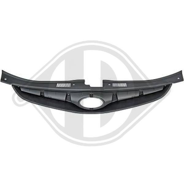 DIEDERICHS 6835140 - Kühlergitter