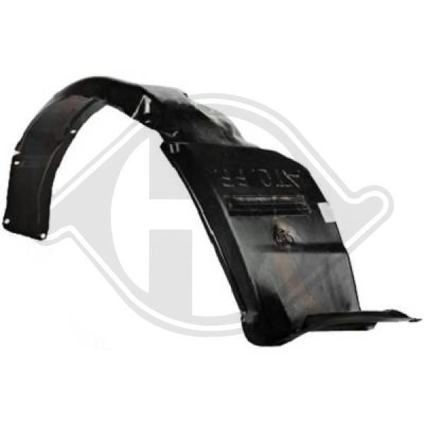 DIEDERICHS 6850009 - Verkleidung, Radhaus