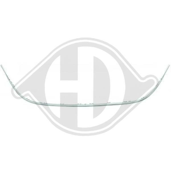 DIEDERICHS 1807144 - Zier-/Schutzleiste, Stoßfänger