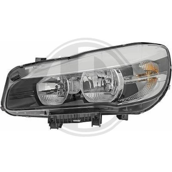 DIEDERICHS 1240081 - Hauptscheinwerfer