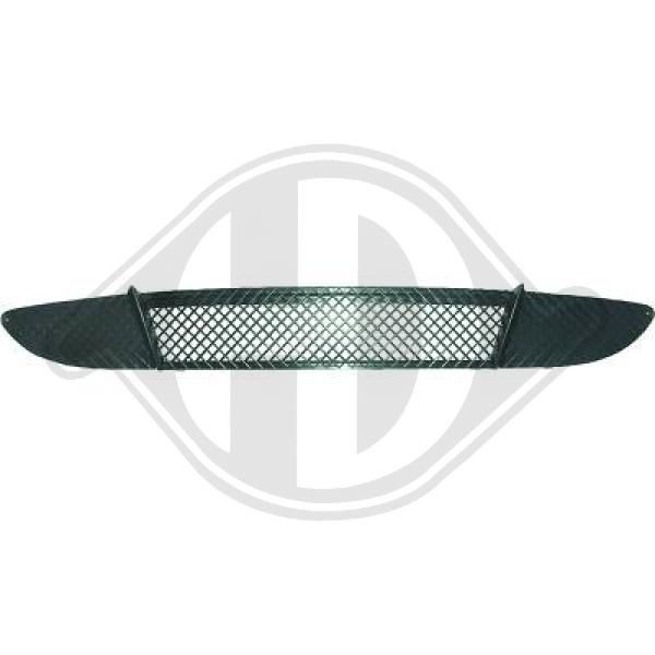 DIEDERICHS 1280045 - Lüftungsgitter, Stoßfänger
