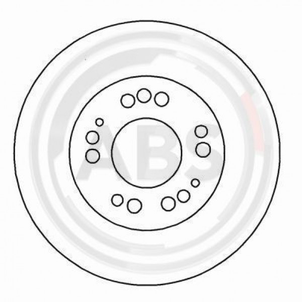 A.B.S. 16208 - Bremsscheibe