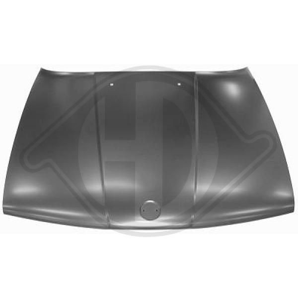 DIEDERICHS 1222000 - Motorhaube
