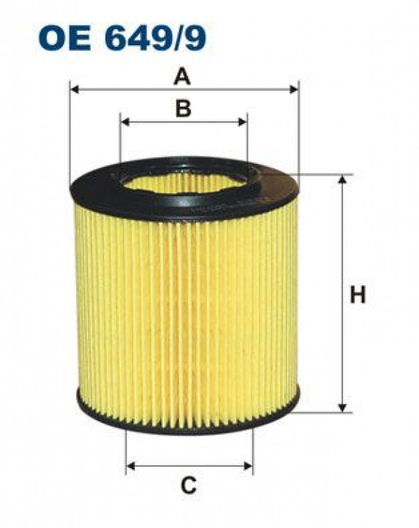 FILTRON OE649/9 - Ölfilter