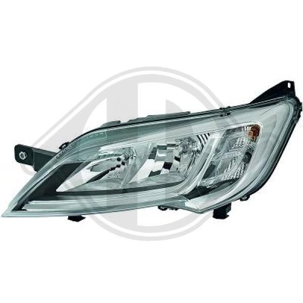 DIEDERICHS 3484881 - Hauptscheinwerfer