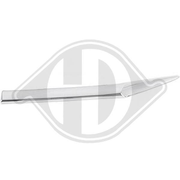 DIEDERICHS 5292043 - Zier-/Schutzleiste, Kühlergitter