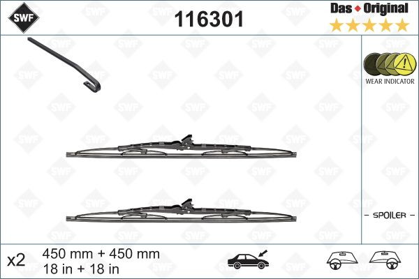 SWF 116301 - Wischblatt