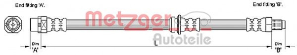 METZGER 4110269 - Bremsschlauch