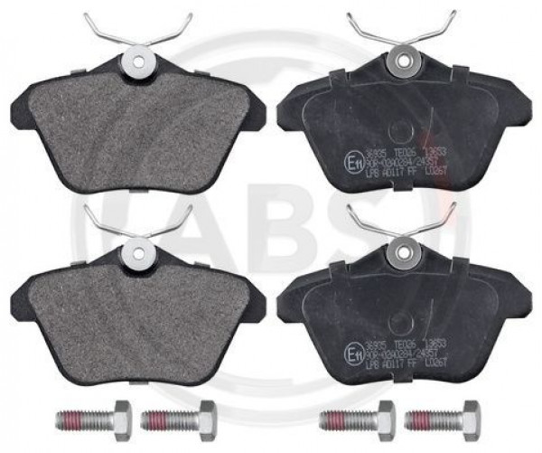 A.B.S. 36935 - Bremsbelagsatz, Scheibenbremse