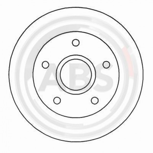 A.B.S. 16027 - Bremsscheibe