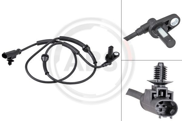 A.B.S. 30806 - Sensor, Raddrehzahl