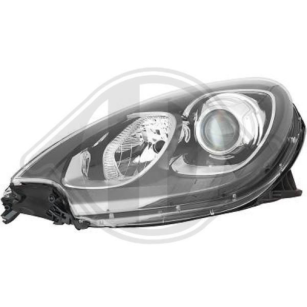 DIEDERICHS 2030083 - Hauptscheinwerfer