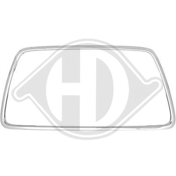 DIEDERICHS 5808044 - Rahmen, Kühlergitter