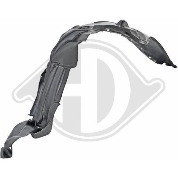 DIEDERICHS 6616109 - Verkleidung, Radhaus