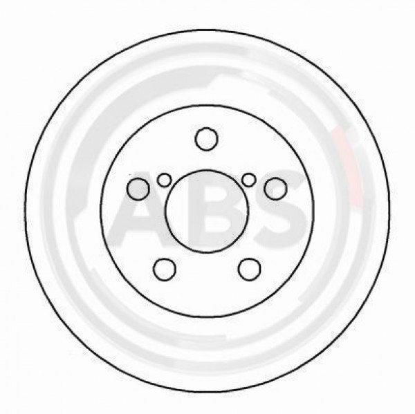 A.B.S. 16554 - Bremsscheibe