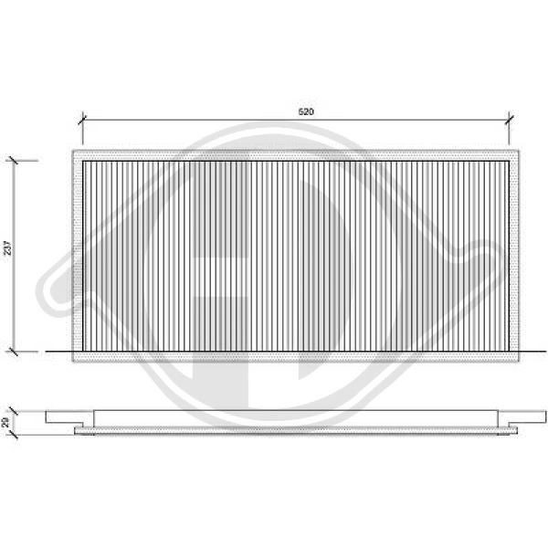 DIEDERICHS DCI0085 - Filter, Innenraumluft